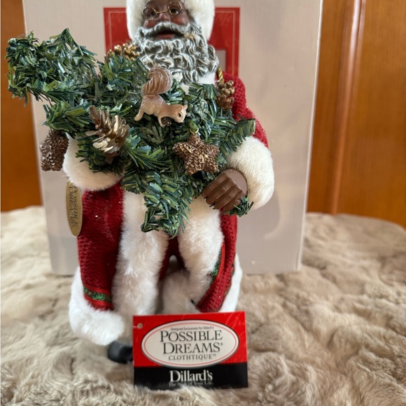Possible Dreams “Furry Friends” African American Santa - Picture 6 of 6